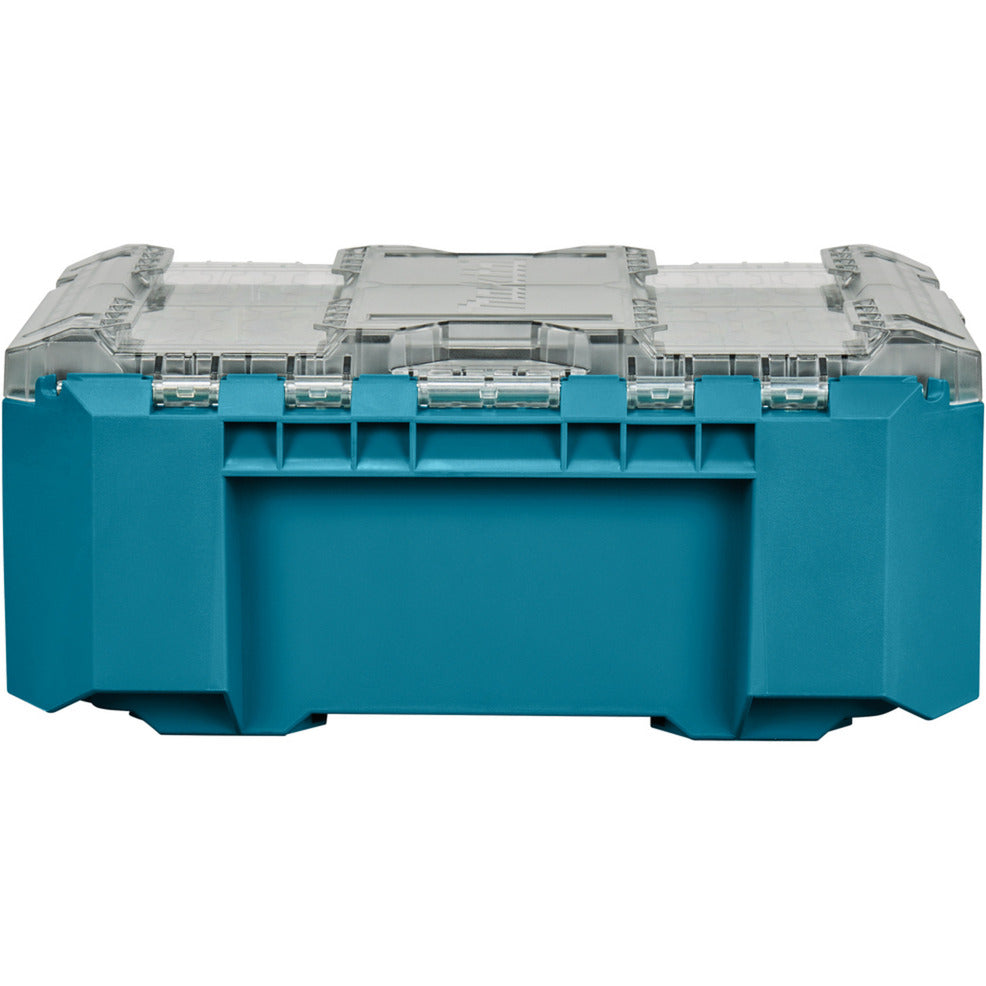 Makita maktrak organizer compact p-91067 gereedschapsbox (blauw zwart)