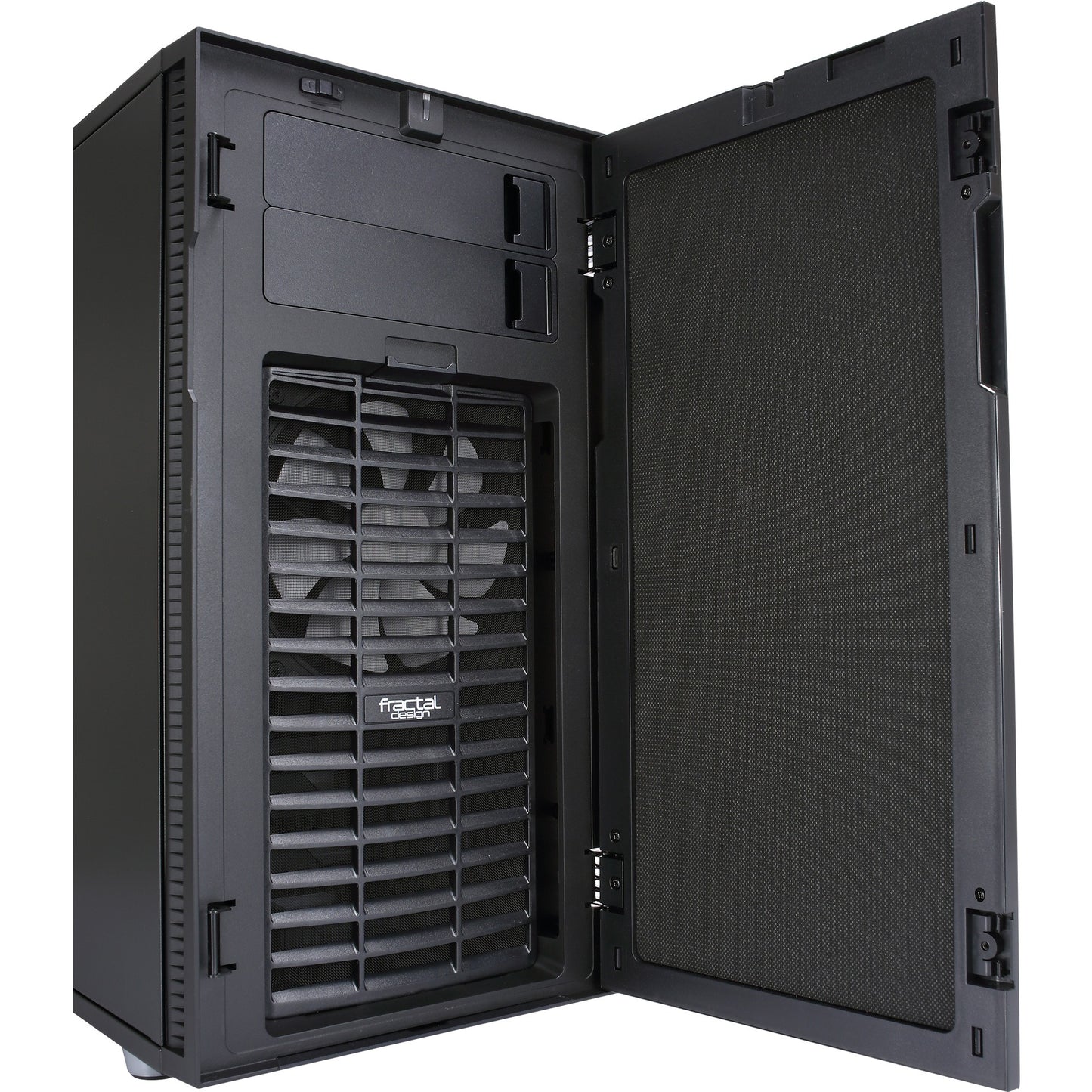 Fractal design define r5 midi tower behuizing (zwart | 4x usb-a)