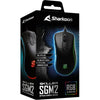 Sharkoon skiller sgm2 optische gaming muis (zwart, 400 - 6400 dpi, rgb leds)