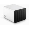 Terramaster f4-425 plus nas (wit, 2x 5gbe, hdmi, usb)