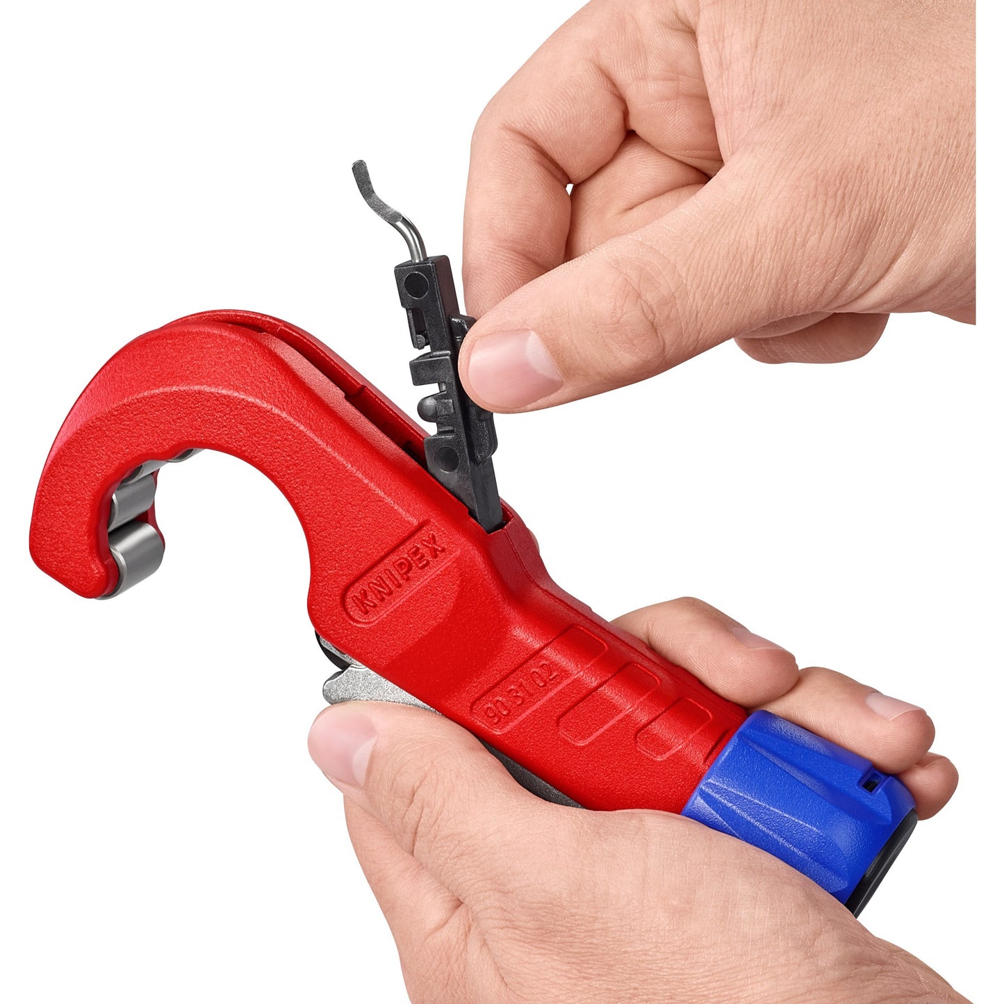 Knipex buissnijder tubix 90 31 02 bk pijpsnijder (rood, ø 6 - 35mm)