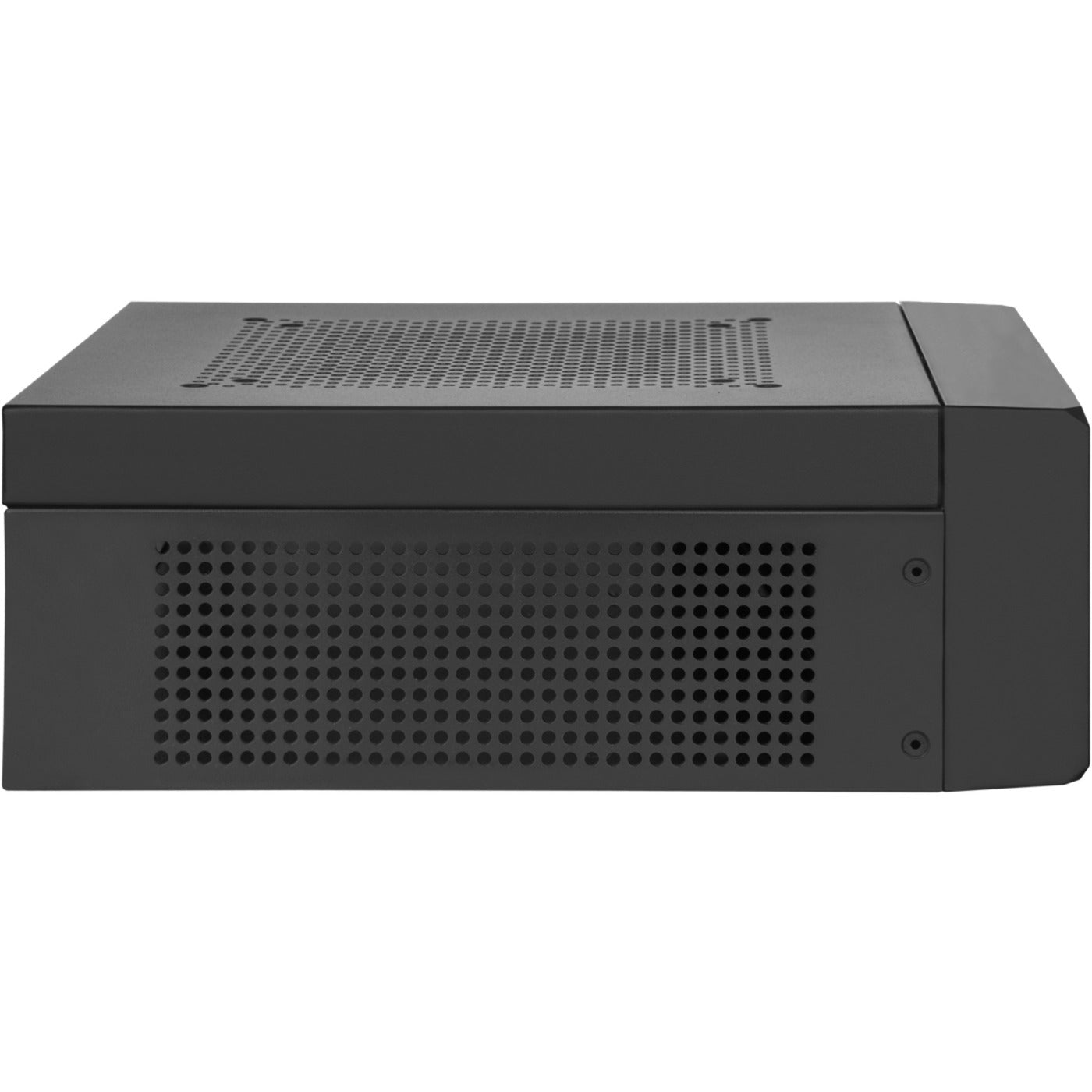 Silverstone sst-ml10b htpc behuizing (zwart | 2x usb-a)