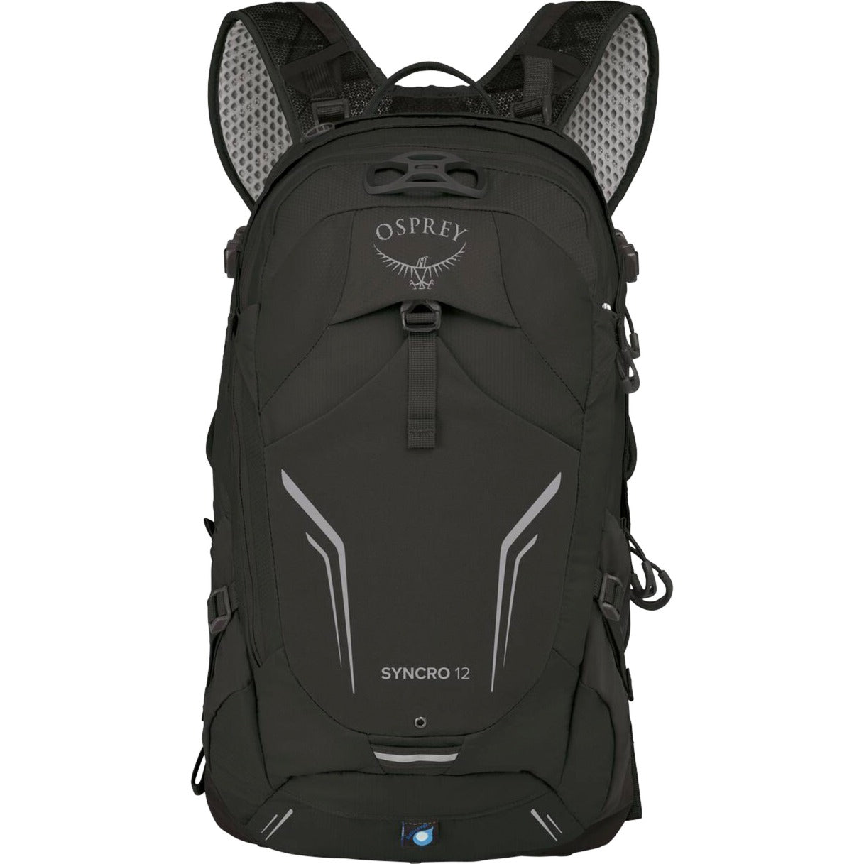 Osprey syncro 12 rugzak (zwart, 12 liter)
