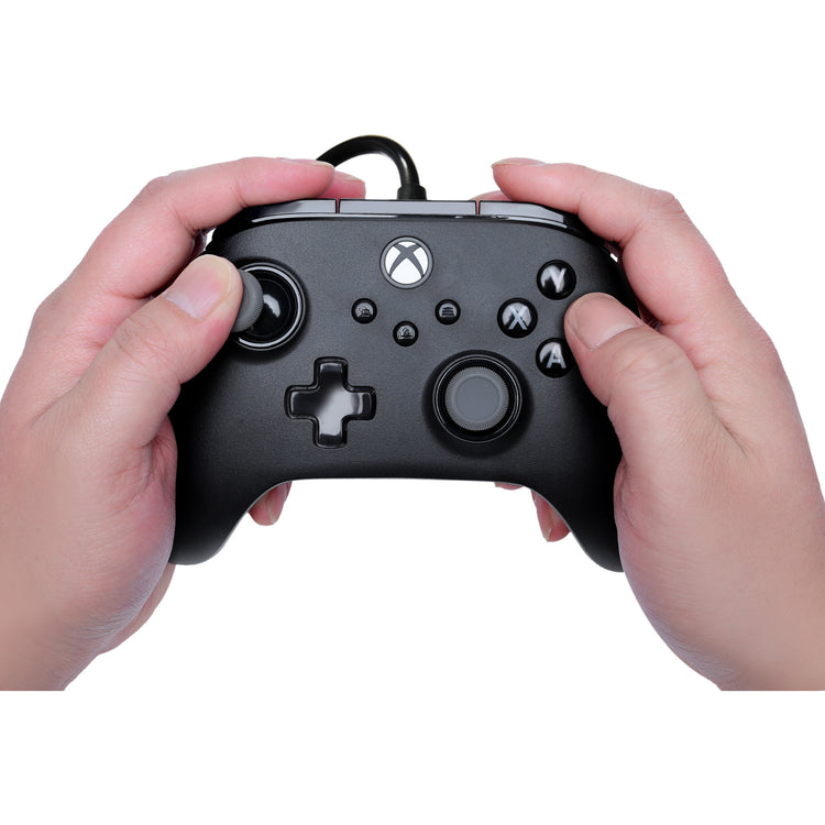 Powera advantage plus bedrade controller voor xbox series x|s (zwart, xbox series x|s, xbox one, pc)