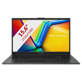 Asus vivobook go 15 e1504fa-bq5403w 15.6 laptop (zwart | ryzen 5 40 | radeon 610m | 8 gb | 512 gb ssd) - afbeelding 1