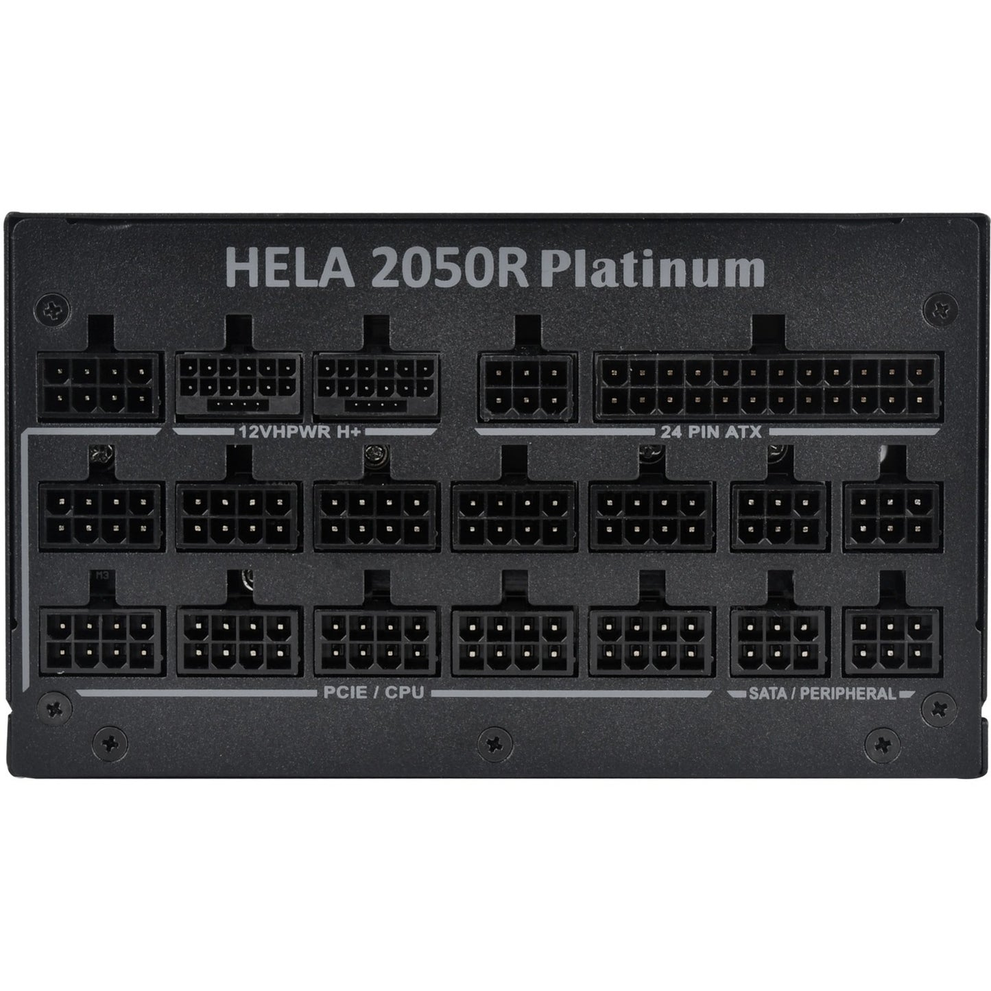 Silverstone hela 2050r platinum, modulaire 2050 watt voeding (zwart, 14x pcie)