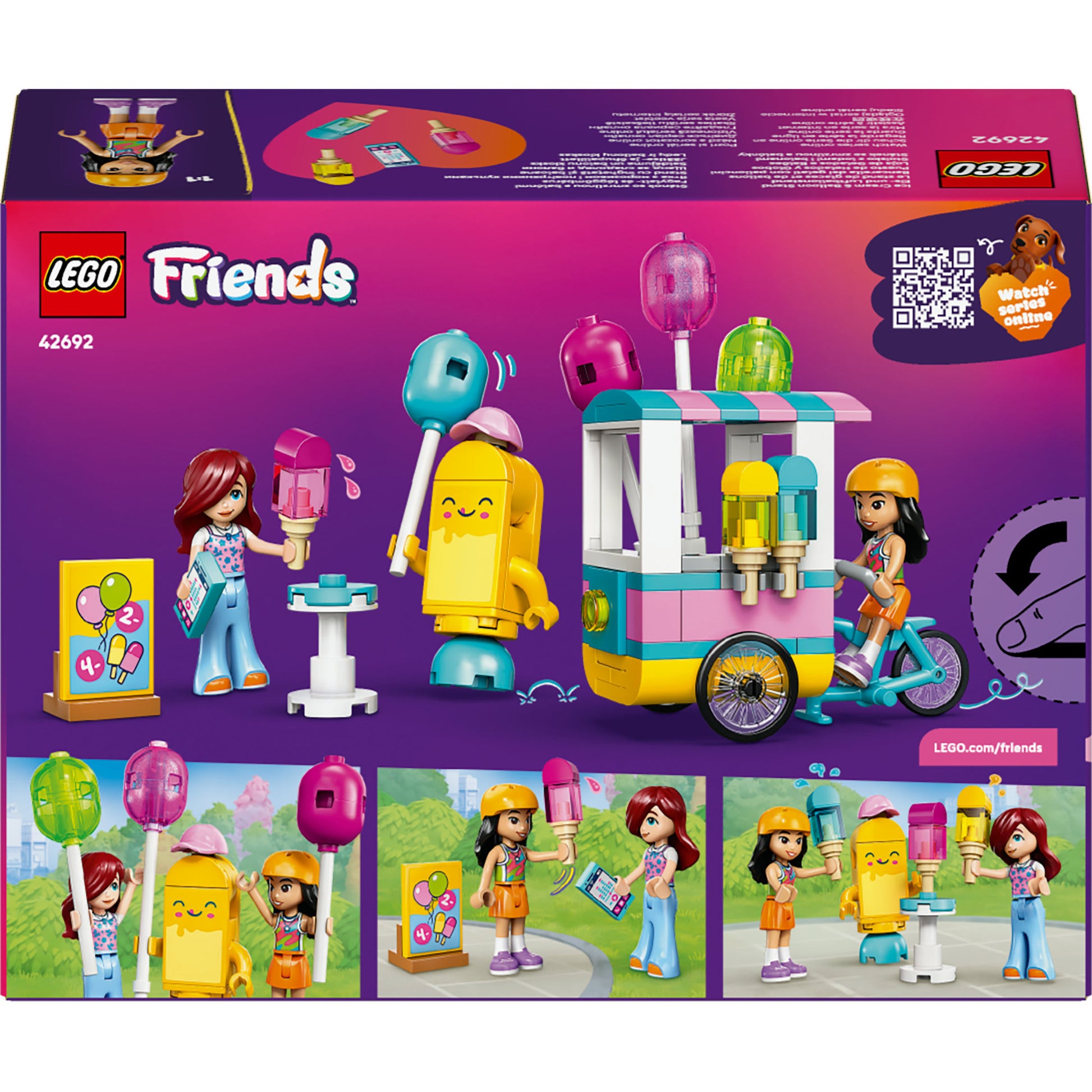 Lego friends 42692 ijsjes- en ballonnenkraam