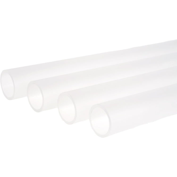 Alphacool eisrohr 16 13mm plexi (pmma) hardtube satin 80cm buis (transparant, 4 stuks)