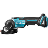 Makita 18 v haakse slijper 125 mm dga505zj (blauw zwart, accu's en lader niet inbegrepen | in mbox | veiligheidsschakelaar) - afbeelding 2