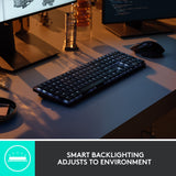 Logitech mx mechanical toetsenbord (zwart, us-international lay-out (qwerty), 100%, bluetooth) - afbeelding 4