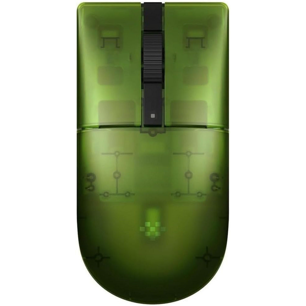 8bitdo retro r8 mouse - xbox edition (groen, 50 - 26000 dpi, bluetooth usb-c 2.4 ghz)