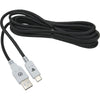 Powera usb-c-kabel voor playstation 5 (zwart wit, 3 meter)
