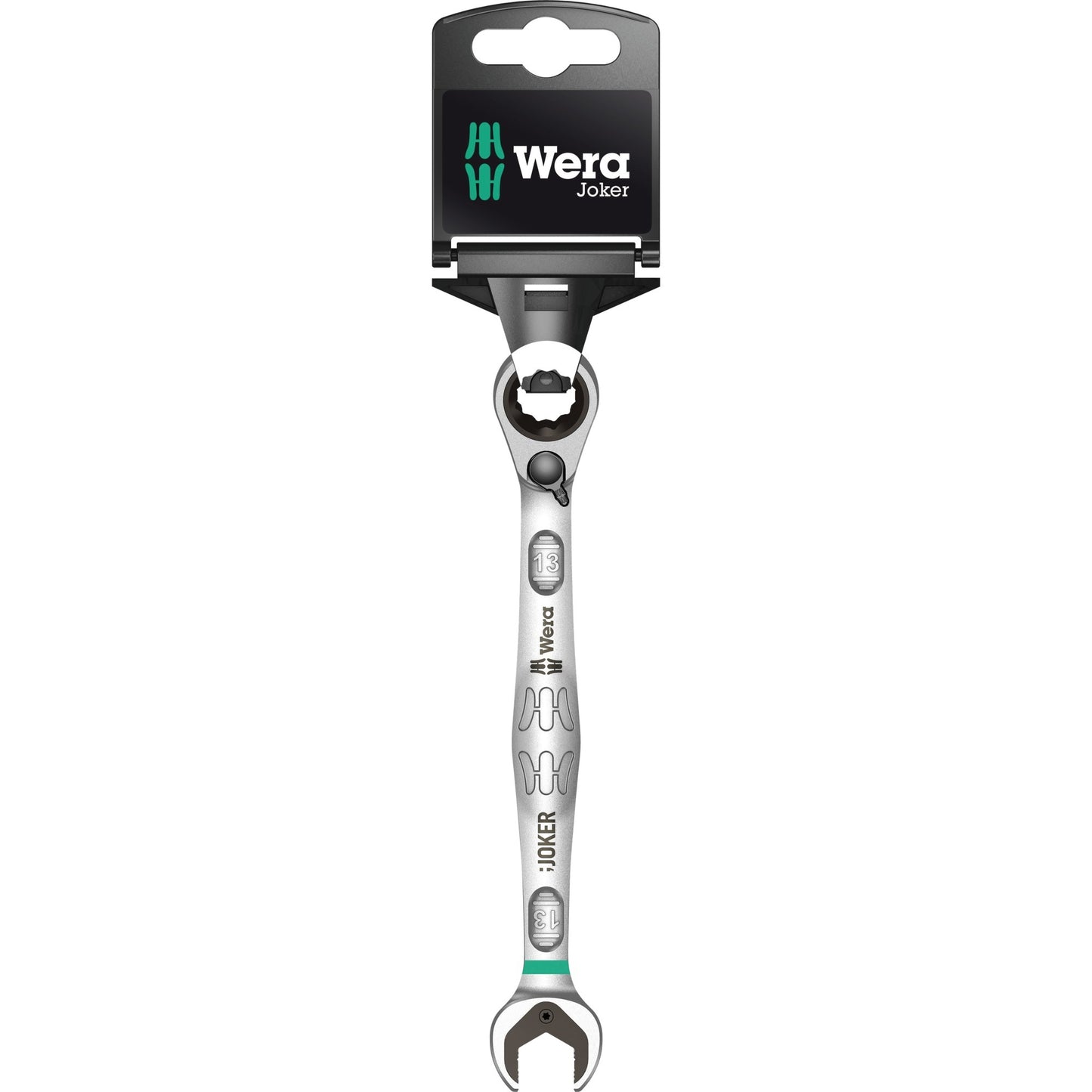 Wera joker switch steek- en ringratelsleutel moersleutel (sleutelbreedte 13)