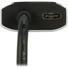 Delock usb-c (male) > hdmi (female) adapter (donkergrijs, 0,2 meter, 4k 60hz)