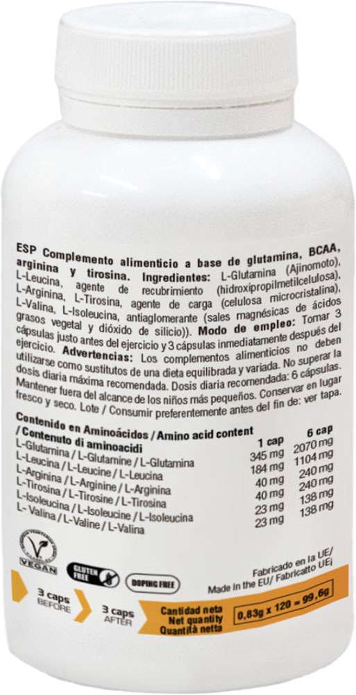 226ers 6.4 amino+ 120 capsules