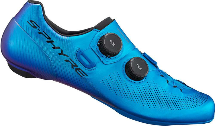 Shimano sh-rc903 s-phyre blue - road bike shoes wide