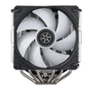 Silverstone sst-hyd140-argb cpu-koeler (4-pins pwm fan-connector, 4-1 pin argb (5v led))