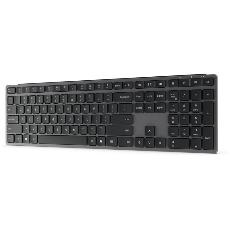 Lenovo 700 modern multi-device wireless keyboard-us euro103p desktopset (grijs, 100%, 2.4 ghz, bluetooth)