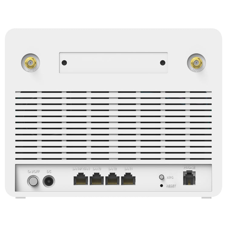Cudy ac1200 wi-fi 4g lte-cat6 gigabit router lt700v mesh router (wit, mesh, app, nano simslot)