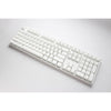 Ducky one 3 classic pure white rgb mechanisch toetsenbord (wit, us lay-out (qwerty), cherry mx silent red, 100%, rgb led, double-shot pbt, hot-swappable, quack mechanics)