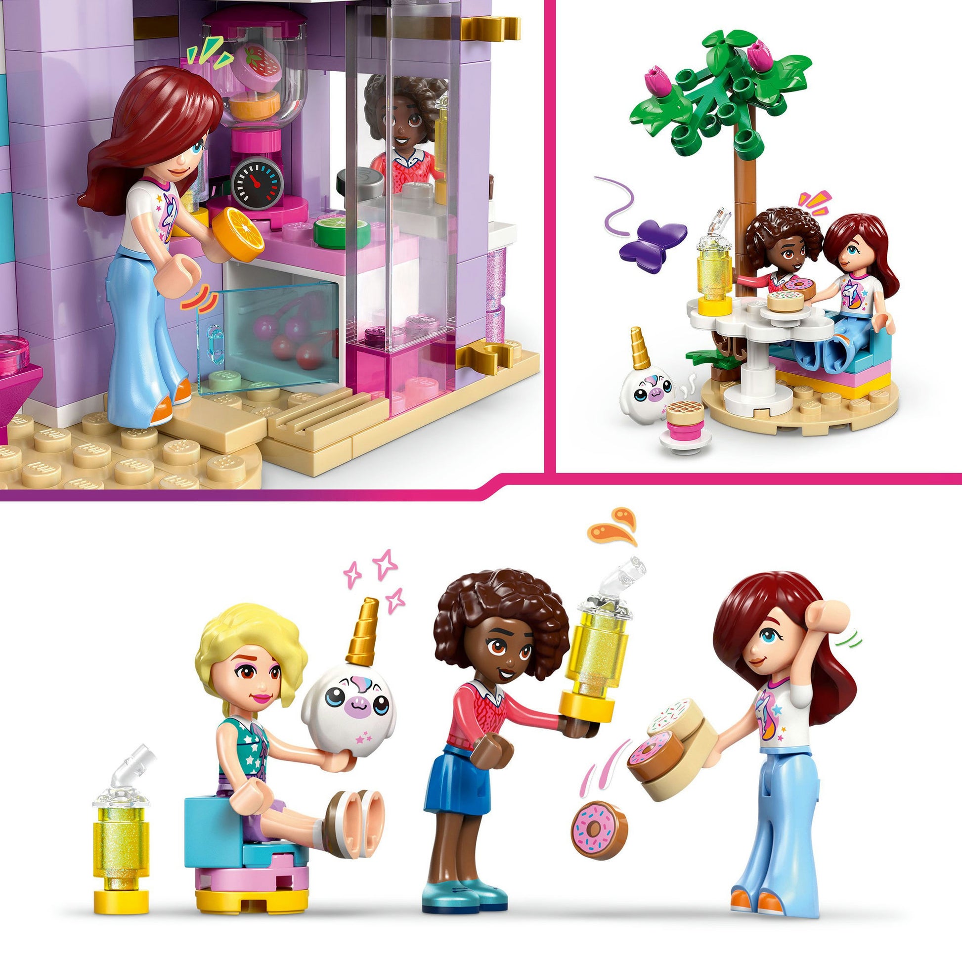 Lego friends eenhoorn café speelset - magisch bouwspeelgoed - 42684
