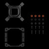 Deepcool ak400 zero dark plus cpu-koeler (zwart)