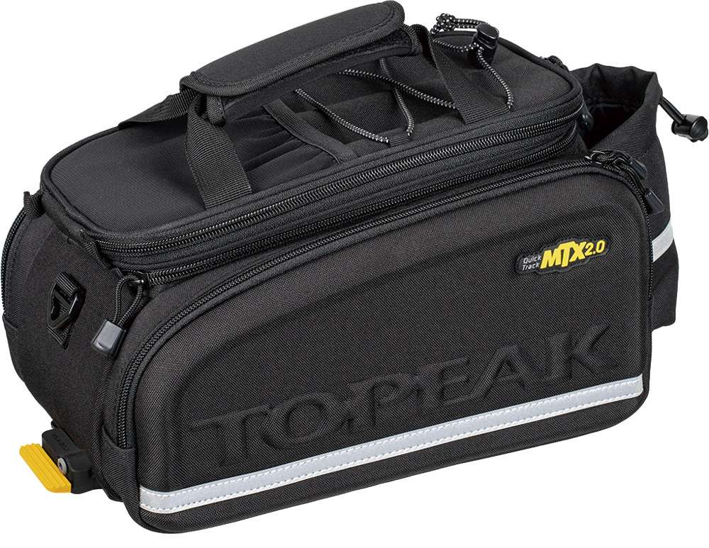 Topeak mtx 2.0 trunkbag dx trunklock pannier rack bag