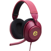 Powera lucidsound ls10x gen 2 bedrade gamingheadset voor xbox series x|s - robijn over-ear gaming headset (donkerrood, xbox series x|s, xbox one, pc) - afbeelding 1
