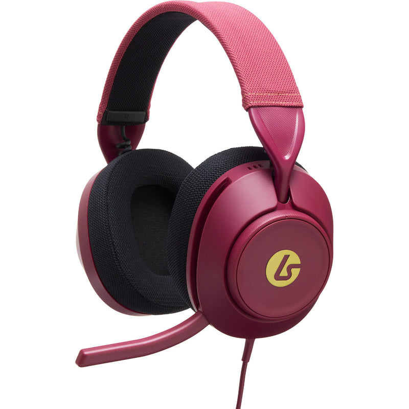 Powera lucidsound ls10x gen 2 bedrade gamingheadset voor xbox series x|s - robijn over-ear gaming headset (donkerrood, xbox series x|s, xbox one, pc)