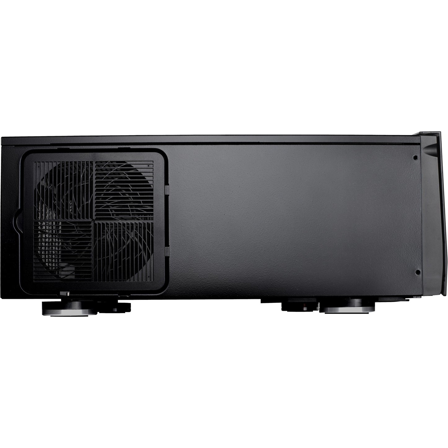 Silverstone sst-gd07b-c htpc behuizing (zwart | 1x usb-a | 1x usb-c)