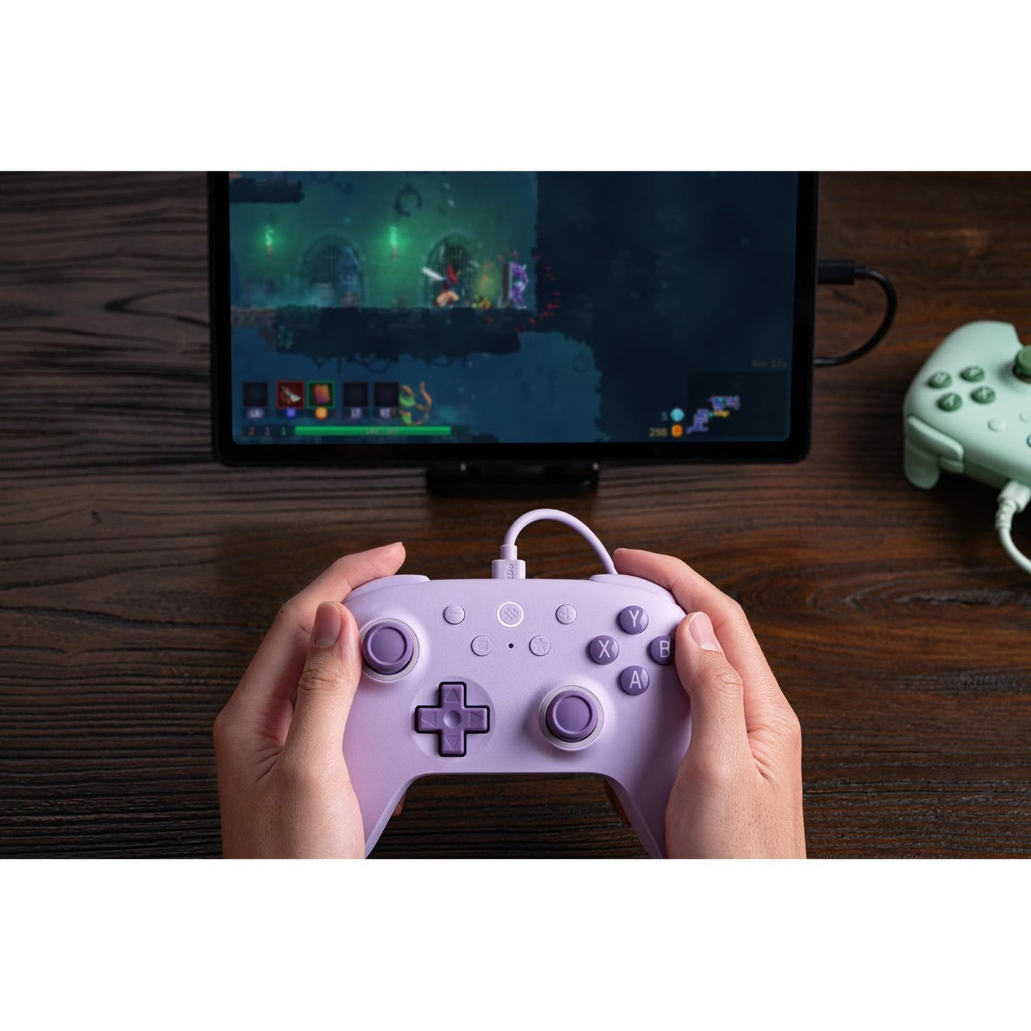 8bitdo ultimate 2c wired gamepad (lila)