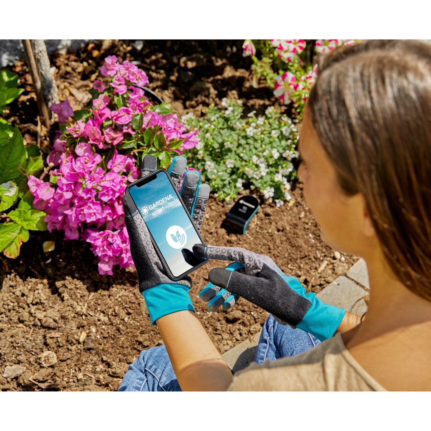 Gardena smart sensor bodemvochtigheidsensor - werkt op batterijen