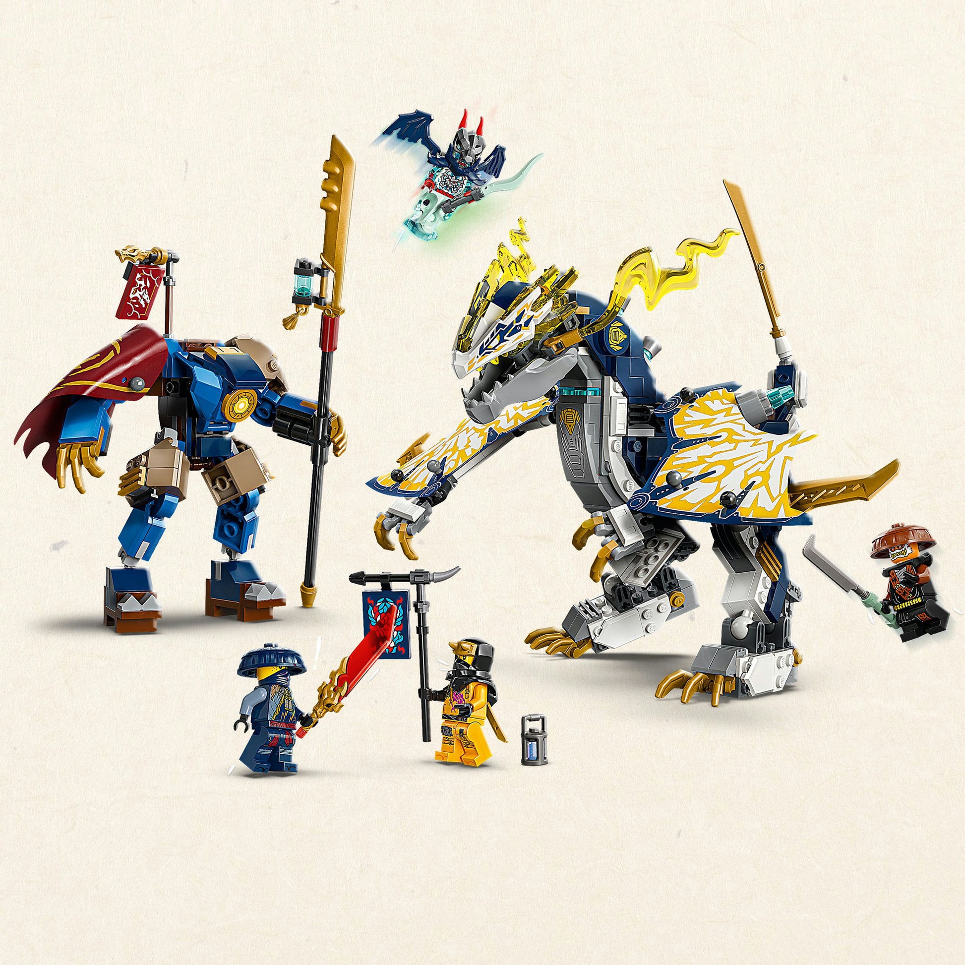 Lego ninjago 71843 rogue's mecha drakenrijder