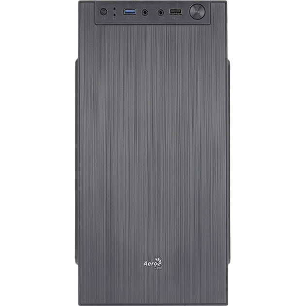 Aerocool cs-108 mini tower behuizing (zwart | 2x usb-a)