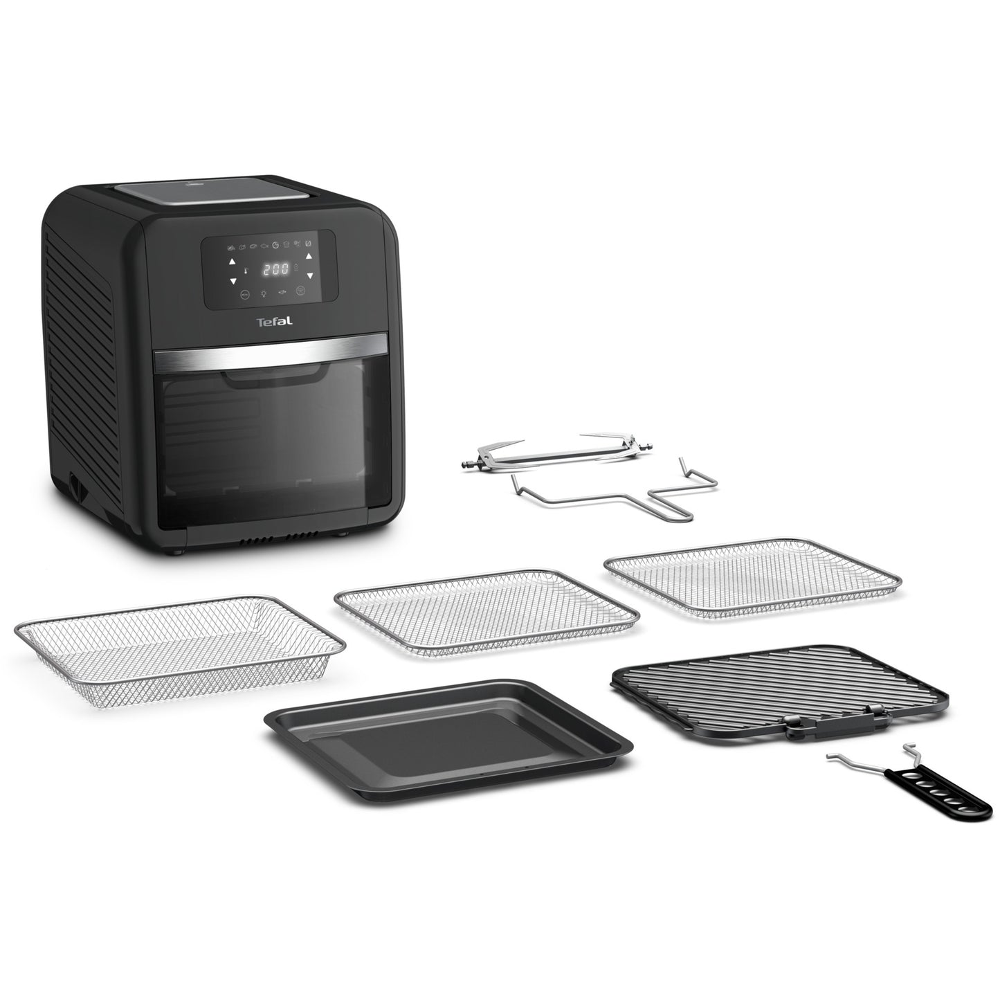 Tefal easy fry oven grill mini bakoven (zwart)