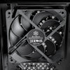 Silverstone sst-ps13b midi tower behuizing (zwart | 2x usb-a)