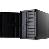 Silverstone sst-ds380b mini tower behuizing (zwart | 2x usb-a) - afbeelding 3