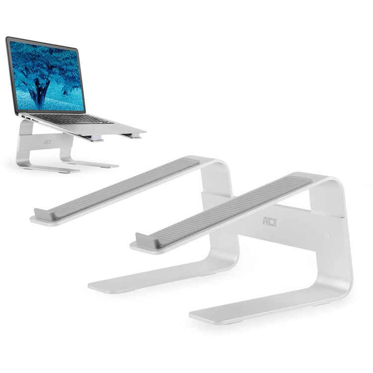 Laptopstandaard act ac8130 zilver 15,6 inch