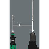 Wera kraftform kompakt 40 bitset (zwart groen, 7-delig) - afbeelding 6