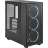 Fractal design epoch xl tg rgb midi tower behuizing (zwart | 2x usb-a | 1x usb-c | rgb | tempered glass)