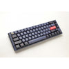 Ducky one 3 cosmic blue sf rgb mechanisch toetsenbord (donkerblauw, us lay-out (qwerty), cherry mx red, 65%, rgb leds, double-shot pbt, hot-swappable, quack mechanics)