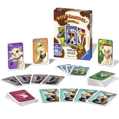 Ravensburger koehandel master kaartspel (nederlands, frans, 2 - 6 spelers, 60 minuten, vanaf 10 jaar)