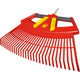 Wolf-garten multi-star 4-in-1 bladhark (rood geel)