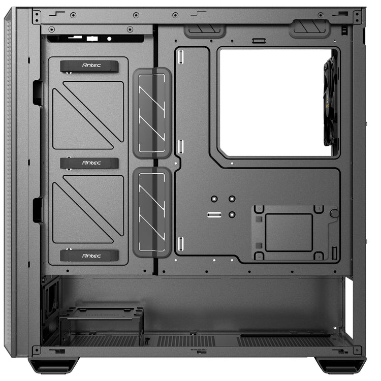 Antec p7 s midi tower behuizing (zwart zilver | 2x usb-a | 1x usb-c)
