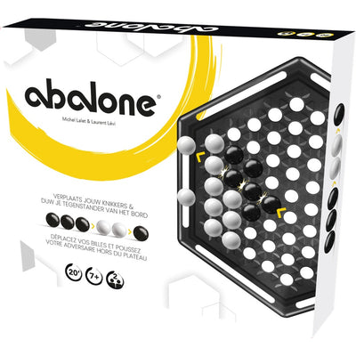 Asmodee abalone bordspel (frans nederlands, 2 spelers, 20 minuten, vanaf 7 jaar)