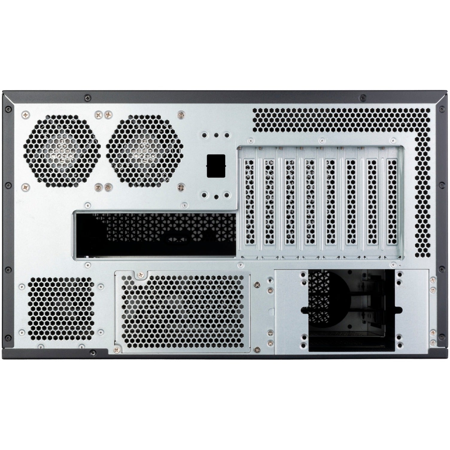 Silverstone rm600 rack behuizing (zwart)