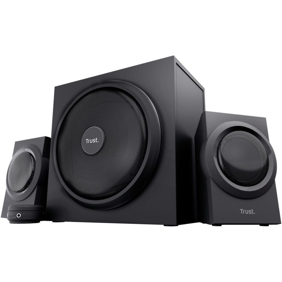 Trust yuri 2.1 speaker set pc-luidspreker (zwart)