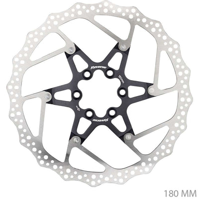 Reverse components aluminum steel brake disc
