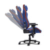 Trust gxt 721sm ruya pro superman gaming stoel (blauw rood)