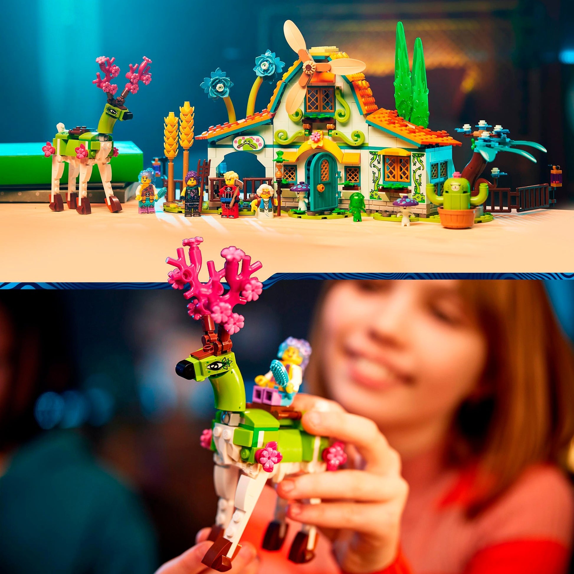Lego dreamzzz - stal met droomwezen constructiespeelgoed (71459)